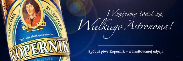 Limitowana edycja piwa Kopernik z Browaru Amber
