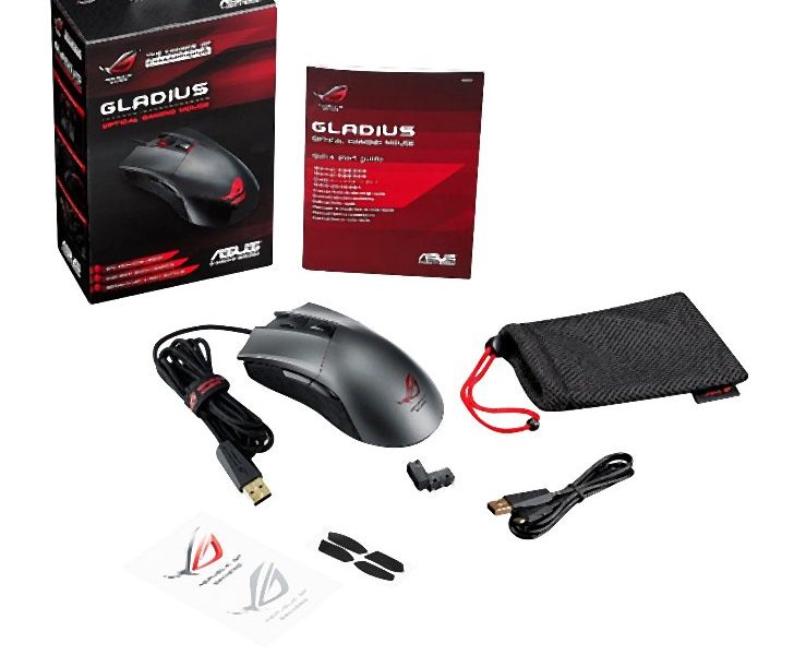 Optyczna mysz ROG Gladius – zaprojektowana przez graczy dla graczy