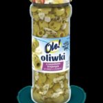 Oliwki z czosnkiem krojonym w oleju z ziołami OLE!