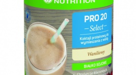 PRO 20 Select – nowy koktajl dla wegetarian, który przyrządzisz wszędzie LIFESTYLE, Żywienie - Herbalife wprowadza do swojej oferty nowy produkt PRO 20 Select, koktajl proteinowy, do którego przygotowania wystarczy jedynie woda.