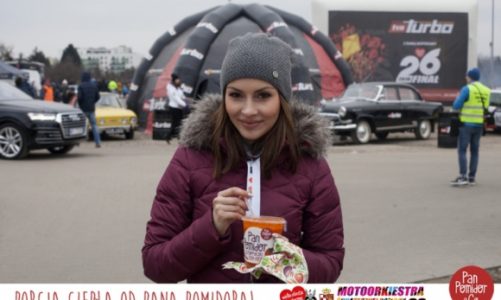 Porcja ciepła od Pana Pomidora dla wolontariuszy MotoOrkiestry Świątecznej Pom