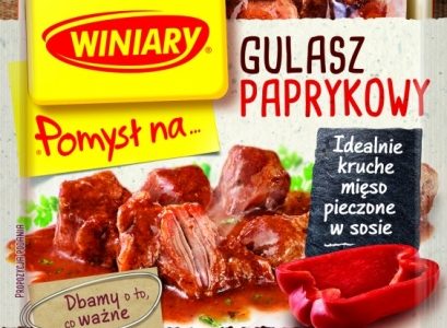 POMYSŁ NA… Gulasz pieczony w sosie – odkryj nowość marki WINIARY!
