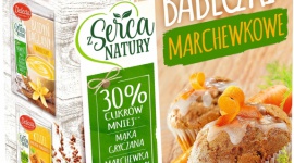 Delecta poleca nowe Babeczki marchewkowe LIFESTYLE, Żywienie - Babeczki marchewkowe Delecta to pierwsze na rynku babeczki do domowego wypieku na bazie marchewki i mąki gryczanej. Szlachetne składniki, bogactwo aromatycznych przypraw i obniżona o 30% zawartość cukru to wyróżniki najnowszego produktu marki, dostępnego w linii z Serca Natury.