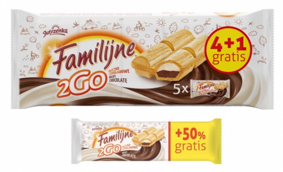 Jeszcze więcej wafelków Familijne 2GO