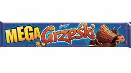 Kaliskie Grześki okrzyknięte Hitem Handlu 2018 LIFESTYLE, Żywienie - Grześki Mega kakaowe w czekoladzie deserowej 48 g of firmy Colian zdobyły tytuł Hit Handlu 2018, przyznawany najlepiej sprzedającym się produktom na polskim rynku.