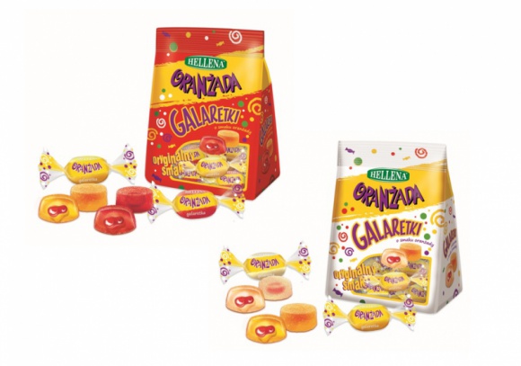 Galaretki nadziewane Hellena o smaku oranżady