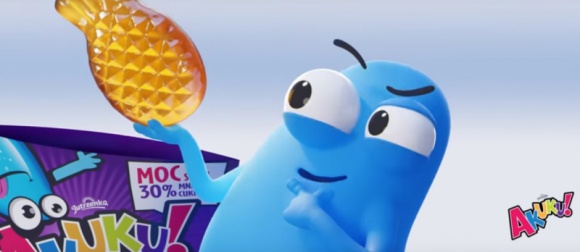 Kampania reklamowa żelków Akuku!