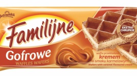 Nowe Familijne wafle Gofrowe o smaku karmelowym LIFESTYLE, Żywienie - Marka Familijne stawia na Familijne wafle Gofrowe. Do rodziny wafli dołączył nowy smak Familijne wafle Gofrowe o smaku karmelowym, a pozostałe produkty z linii przeszły relaunch. Produkty są już dostępne w ogólnopolskiej dystrybucji.