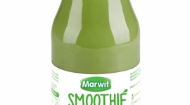 Smoothie zielony firmy Marwit LIFESTYLE, Żywienie - Kompozycja o egzotycznym smaku ananasów, kiwi, bananów i jabłek. Jest bogatym źródłem witaminy C oraz potasu.