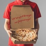 Życzenia co do pudełka pizzy