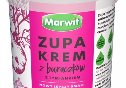 Zupa krem Marwit z buraczków z tymiankiem