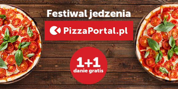 Festiwal jedzenia PizzaPortal.pl w Szczecinie LIFESTYLE, Żywienie - Do połowy października mieszkańcy Szczecina mogą skorzystać z promocji przygotowanej przez PizzaPortal.pl. Przy zamówieniu jednego dania z menu wybranych restauracji, zamawiający otrzymają drugie, to samo, gratis.