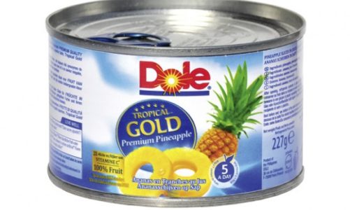 Owoce z puszki Dole – smak lata przez cały rok