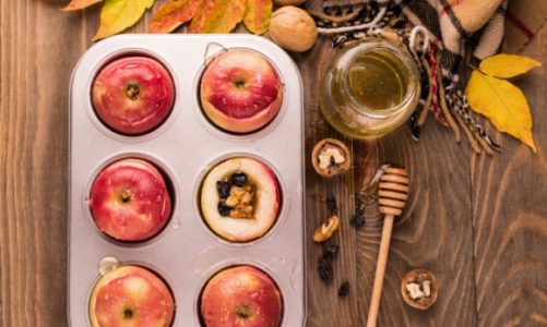 Pieczone jabłka z bakaliami HELIO