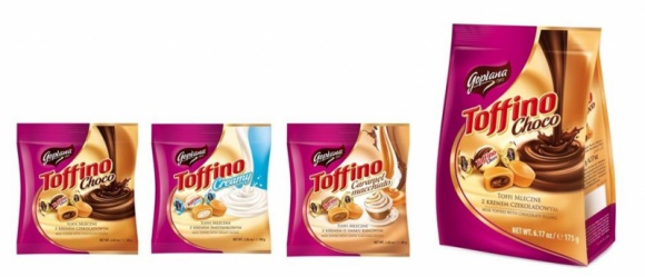 Nowy wizerunek i nowe smaki Goplana Toffino