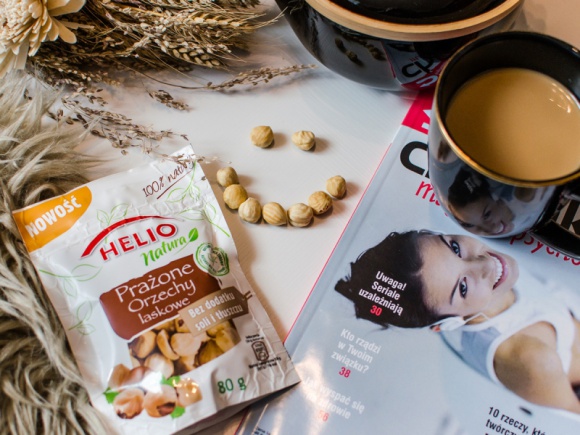 Happy z HELIO, czyli menu na dobry humor! LIFESTYLE, Żywienie - 5 października obchodzimy Światowy Dzień Uśmiechu, dlatego nie ma co się smucić- tylko po smakowite orzechy laskowe HELIO się pokusić :-) Migdały czy pistacje humor nam poprawią i dodatkowo o zdrowie zadbają!