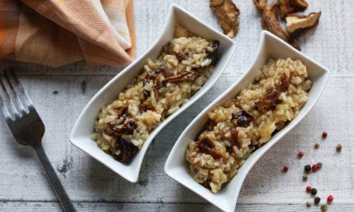 Kuchnia blisko natury – Przepis na aromatyczne risotto z borowikami i parmezanem