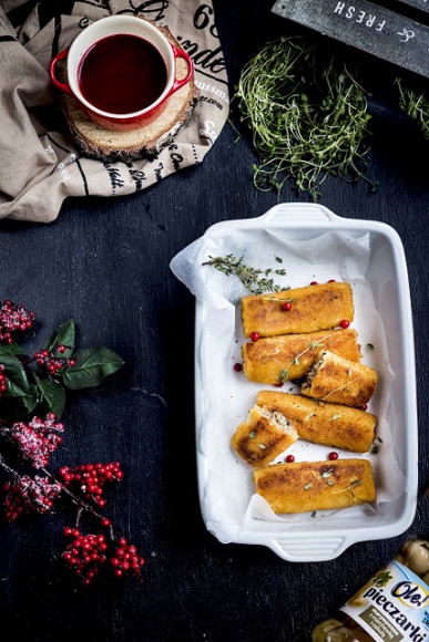 Bezglutenowe paszteciki z pieczarkami marynowanymi z marchewką i cebulą OLE! LIFESTYLE, Żywienie - Pieczarki marynowane z marchewką i cebulą OLE! Pojemność: 305 ml Cena: około 6 zł Więcej na: www.wole-ole.pl