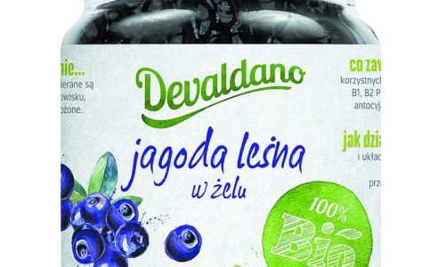 Jagoda leśna w żelu