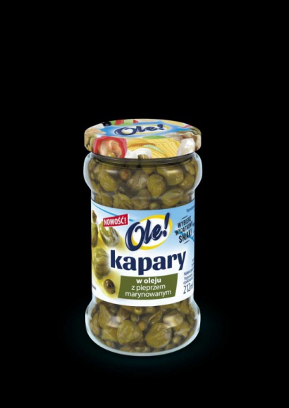 Kapary w oleju z pieprzem marynowanym OLE! – niebanalna propozycja