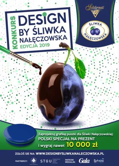 Wystartowała II edycja konkursu Design by Śliwka Nałęczowska. Pasjonaci grafiki