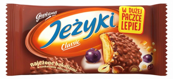 Jeżyki w dużym formacie LIFESTYLE, Żywienie - Colian wprowadza na rynek edycję limitowaną ciastek Goplana Jeżyki w dużym opakowaniu. Dwa popularne warianty smakowe z oferty marki, Jeżyki Classic i Jeżyki Kokos, będą dostępne w większym formacie (186 g) od lutego br. do wyczerpania zapasów.