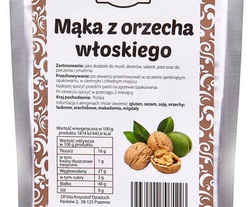 Mąka z orzecha włoskiego