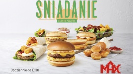 Wiosenny powiew nowości – MAX Premium Burgers wprowadza Menu Śniadaniowe