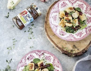 Gnocchi z suszonymi pomidorami, szpinakiem oraz parmezanem (3 mniejsze porcje)