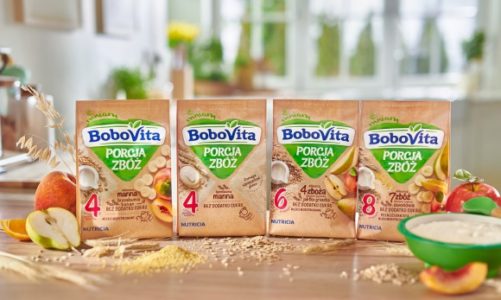 To, co dobre dla maluszka- pełne wartościowych przebadanych zbóż kaszki BoboVita