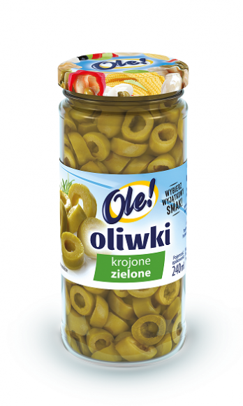 Oliwki krojone zielone OLE! LIFESTYLE, Żywienie - OLE! - producent przetworów warzywnych