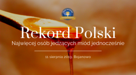 To będą rekordowe Dni Miodu 2019 w Bojanowie