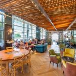 Nowa kawiarnia Green Caffè Nero w warszawskiej centrali Banku Millennium