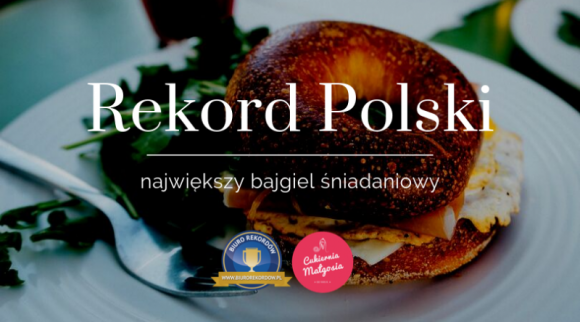 To będzie największy i najsmaczniejszy rekordowy bajgiel LIFESTYLE, Żywienie - Już 9 października 2019 roku w Radzyminie pod Warszawą, z okazji otwarcia i promocji nowego lokalu "Margaret - Bajgle i Koktajle" odbędzie się oficjalna próba ustanowienia Rekordu Polski na największy bajgiel śniadaniowy!