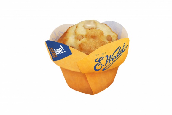 NOWOŚĆ: MUFFIN KARMELLOVE OD E.WEDEL I STOKSONA LIFESTYLE, Żywienie - Po tym, jak serca konsumentów skradł wedlowski Muffin Czekoladowy, nadszedł czas na kolejną, słodką propozycję – Muffin Karmellove. Nowy produkt to efekt współpracy marki E.Wedel z firmą Stokson – polskim producentem słodkich wyrobów piekarniczych.