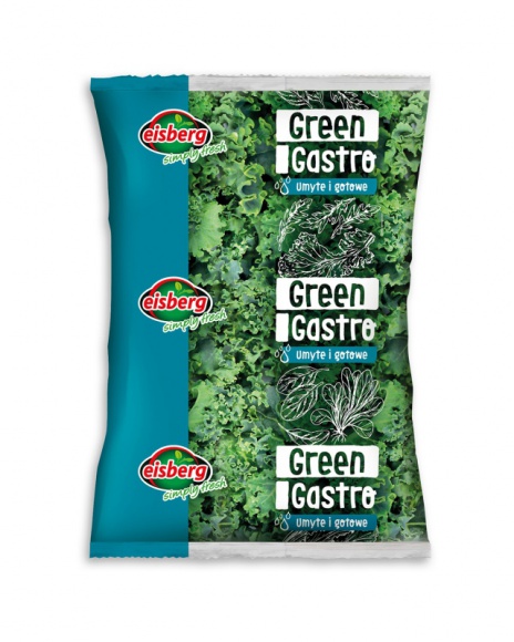 Nowość! Jarmuż z linii Green Gastro marki Eisberg w nowym opakowaniu LIFESTYLE, Żywienie - Na rynku nie brakuje produktów spożywczych, które pod względem wizualnym prezentują się znakomicie. Jednak jeśli dodamy do tego atut w postaci wartości odżywczych, możemy mówić o propozycji kompletnej.
