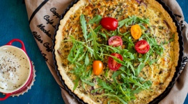 PRZEPIS Tarta pieczarkowo – śmietanowa