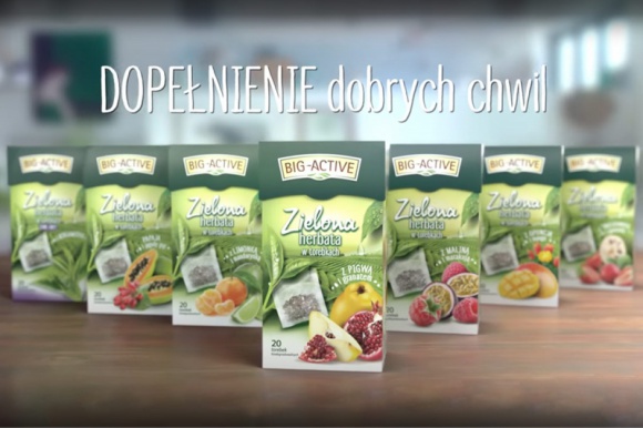 Big-Active z kampanią herbat zielonych
