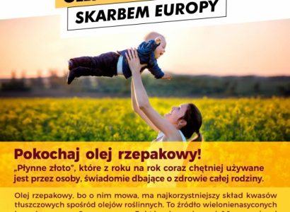 Olej rzepakowy -skarbem Europy