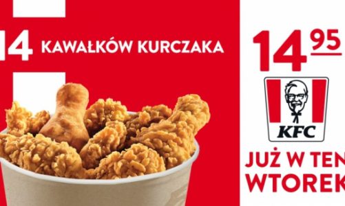 Wtorkowy kubełek KFC powraca!