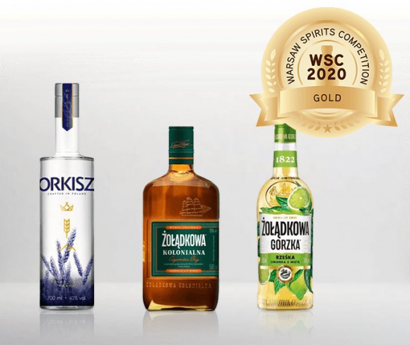 Marki z portfolio Stock Polska nagrodzone w Warsaw Spirits Competition LIFESTYLE, Żywienie - Aż trzy złote medale zostały przyznane w tegorocznej edycji Warsaw Spirits Competition markom z oferty Stock Polska.